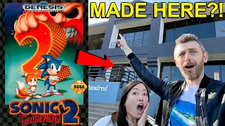 Visiting the place where Sonic the Hedgehog 2 was made- Super Kit & Krysta 64