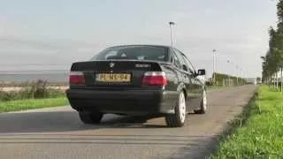 BMW E36 328i with empty M3 exhaust