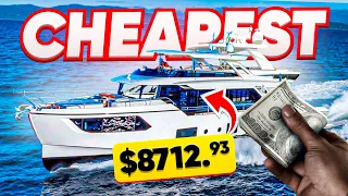 The Cheapest Yachts YOU Can Afford
