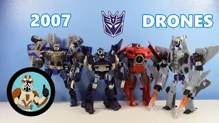 Transformers Movie 2007 Video Game Deluxe Decepticon DRONES (Dreadwing, Payload, Swindle, Dropkick)