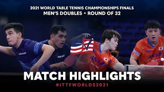 Alto/Cifuentes vs Morizono/Harimoto | 2021 World Table Tennis Championships Finals | MD | R32