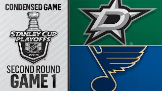 04/25/19 Second Round, Gm1: Stars @ Blues