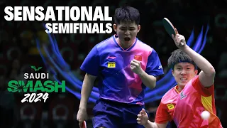 Match of the year? WANG CHUQIN vs LIN SHIDONG in Saudi Smash 2024 | Review by PPTV