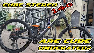 Cube Bikes :The Most Underrated Brand ! They Are Epic . Cube Stereo 140 carbon