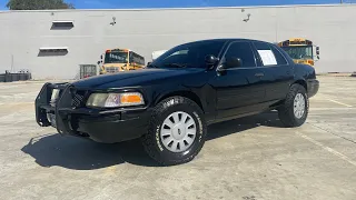 LIFTED 2011 Ford Crown Victoria, Red White and Used