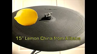 Lemon  China 15"  Electronic Cymbal