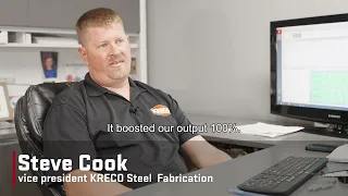 KRECO Steel Fabrication boosts production by 100%