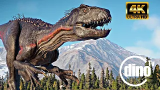 Wildlife of Dinosaurs in Canada | 4K Movie - Jurassic World Evolution 2 | DinoTV