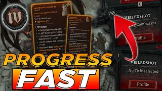 World Tier 4 is ABSOLUTELY Broken to Level FAST! | Diablo 4