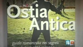 Guida romanzata di Ostia Antica, Alessandro Rubinetti TG3 Lazio 02/08/2014