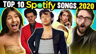 Top 10 Spotify Songs Of The Year (2020) | Adults React