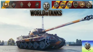 WOT Replay Tiger II - 9 kills - 5,8K damage 8 level