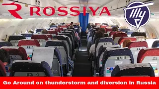 [Flight Report] Rossiya Tupolev 154 Dramatic Go around and diversion - St Petersburg 🇷🇺 to Moscow