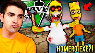 BUSCANDO a *HOMERO.EXE* en Grand Theft Auto 5 !! 🍺😈🔪