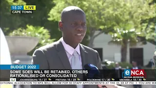 Budget 2022 | Justice minister Ronald Lamola comments on budget allocation