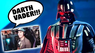 Streamers React To DARTH VADER! (Star Wars Jedi: Fallen Order)