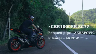 HONDA CBR1000RR SC77【Exhaust sound】