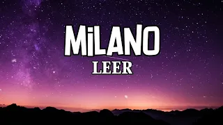 Milano - Leer - LYRICS (LIEDTEXTE)