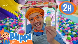 Fun and Games at Candyland | Blippi and Meekah Best Friend Adventures | Educational Videos for Kids