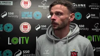 Dundalk captain Andy Boyle after win over St Pat's