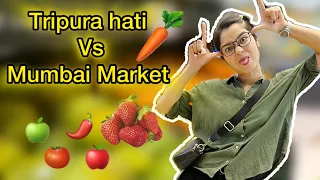 Tripura ni hati v/s mumbai ni market || Biva Jamatia & James Wc Meetei vlog #lifestylevlog