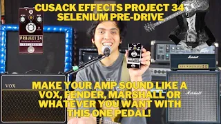 Cusack PROJECT 34 SELENIUM PRE-DRIVE - A Game Changing Tone Shaper ft. @CusackMusicMojoHandFX