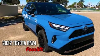 New 2022 Toyota RAV4 Facelift - Wonderful Hybrid Compact SUV