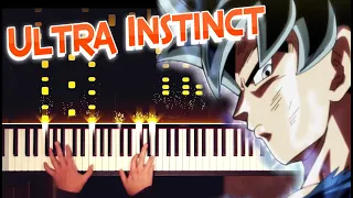 Dragon Ball Super - Ultra Instinct Mastered (Clash of Gods) Piano Toccata