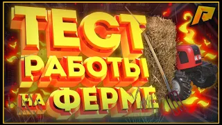 RADMIR CRMP - РАБОТАЕМ НА ФЕРМЕ!?СКОЛЬКО МОЖНО ЗАРАБОТАТЬ НА 1 УРОВНЕ ФЕРМЫ?100.000 РУБЛЕЙ?