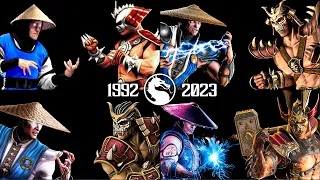 Evolution of Raiden vs Shao Kahn fight in ALL Mortal Kombat Games | 2K 60FPS #mortalkombat12