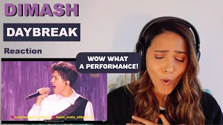 Dimash - Daybreak | Bastau 2017 | REACTION!!