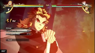 Demon Slayer: Hinokami Chronicles - Kyojuro/Giyuu combos