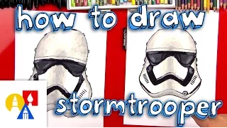 How To Draw A First Order Stormtrooper Helmet