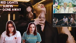 Stray Kids "Red Lights" + "Surfin'" + "Gone Away" Music Video Reaction