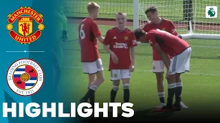 Man United v Reading | Highlights | U18 Premier League Cup 02-09-2023