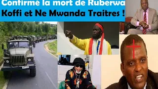 05/01: LE CORPS DE RUBERWA AU CINQUANTENAIRE # KOFFI ET NE MWANDA SONT DES TRAÎTRES COLLABOS