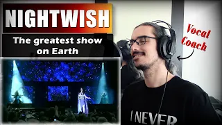 "The Greatest Show On Earth" by NIGHTWISH // Reaction & Analysis by Vocal Coach (ITA)