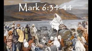 Mk 6:34-44 -- Jesus Feeds the Five Thousand - Ġesù jkattar il-ħobż u jidher li hu profeta.