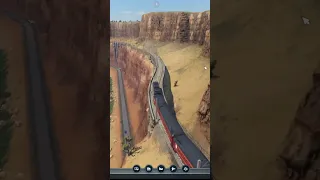 Canyon running with a view :) Transport Fever 2 #transportfever2