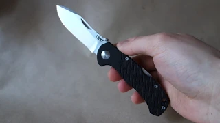 C.R.K.T. Noma one hand opening hack, cool flat and handy EDC folding knife lockback