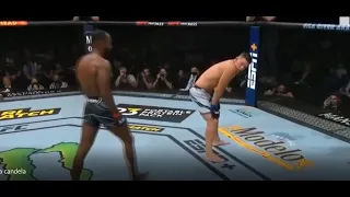 Nate Diaz Dances La Candela vs  Leon Edwards