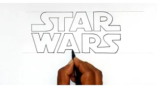 How to Draw the Star Wars Logo