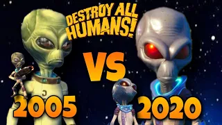 Destroy All Humans! Cryptosporidium 137 - 2005 vs 2020 Comparison