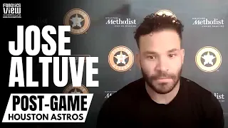 Jose Altuve Reacts to Dusty Baker Saying Houston is "His Town" & Talks Being MLB Player for 10 Years