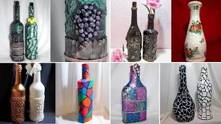 20 ideas decor bottles. Decor with their hands