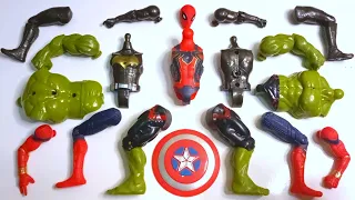 Assemble Marvel Toys Action Figures ~ HULK VS BATMAN VS SPIDERMAN ~ Avengers Marvel Assemble Toys