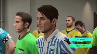 Spal vs Juventus / Full Match / PES 2018 PC HD