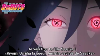 KIYOMI UCHIHA, LA SŒUR JUMELLE CACHÉE DE SASUKE APPARAÎT ! 🍥 | OC FANFICTION BORUTO ÉPISODE