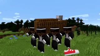 Coffin dance meme minecraft edition