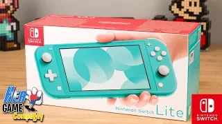 Nintendo Switch Lite Unboxing et test de la version turquoise Avis et premières impressions